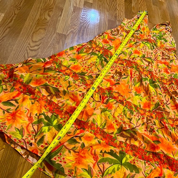 Anthropologie Farm Rio Tropical Tiered Maxi Dress Size Medium NWT - Picture 11 of 16